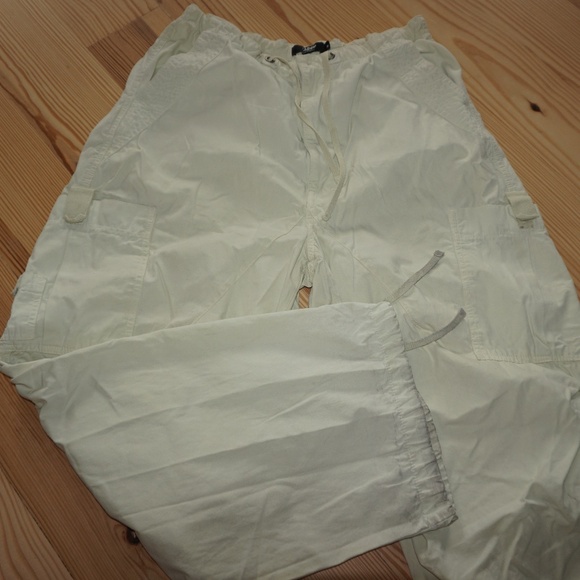 Jaded London Parachute Cargo Pants Sage Green Medium - Picture 6 of 7